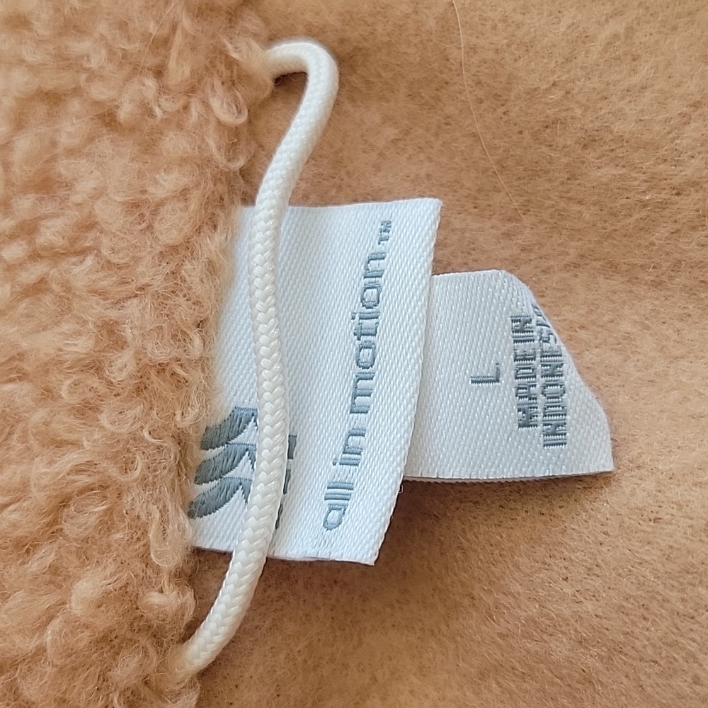 All In Motion Sherpa Teddy Jacket Large Tan - Picture 8 of 9